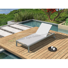 Muebles de exterior Silla de playa de mimbre con ruedas